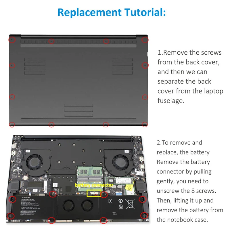 RC30-0287 Replacement Battery For Razer Blade Pro 17 2020 RZ09-03297 RZ09-03295 Series