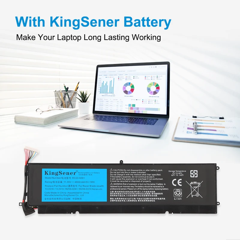 RC30-0281 Replacement Battery For Razer Blade Stealth i7-8565Ur Series