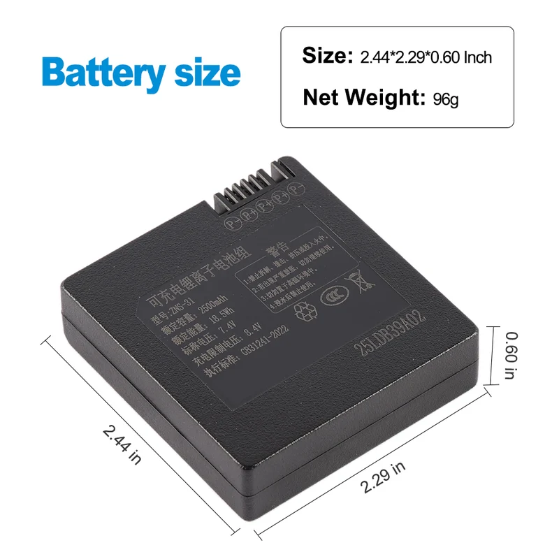ZNS-31 Replacement Battery For Smart Door Lock P-P+P+P+P-