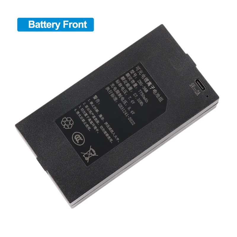 ZNS-36B 7500mAh Replacement Battery For Smart Door Lock C+C- 0 P-P+
