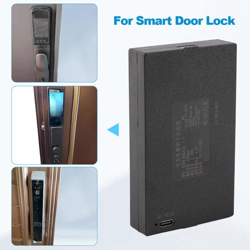 YC04B C+C- P-P+ 4200mAh Replacement Battery For Smart Door Lock
