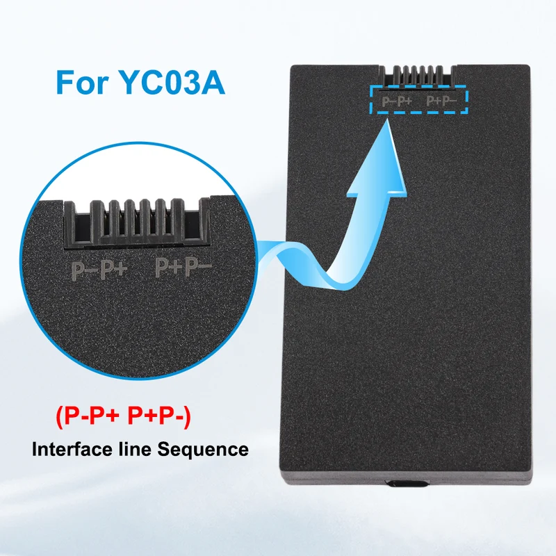 YC03A 5000mAh Replacement Battery For Smart Door Lock
