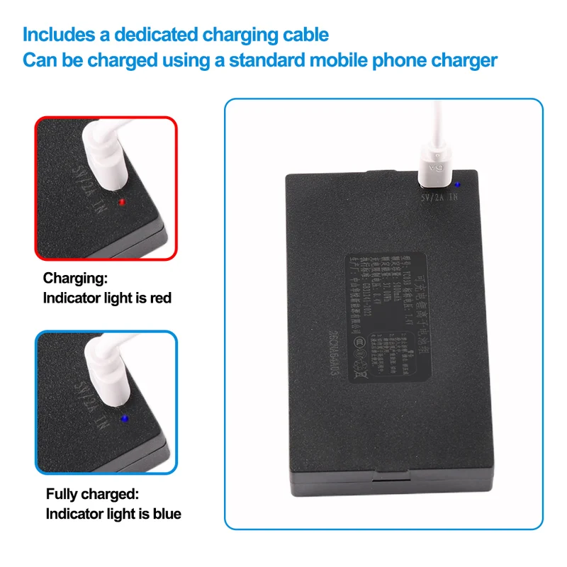 YC03B 5000mAh Replacement Battery For Smart Door Lock