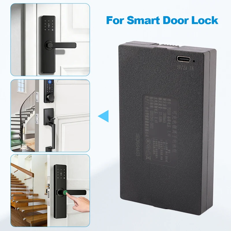 YC03B 5000mAh Replacement Battery For Smart Door Lock