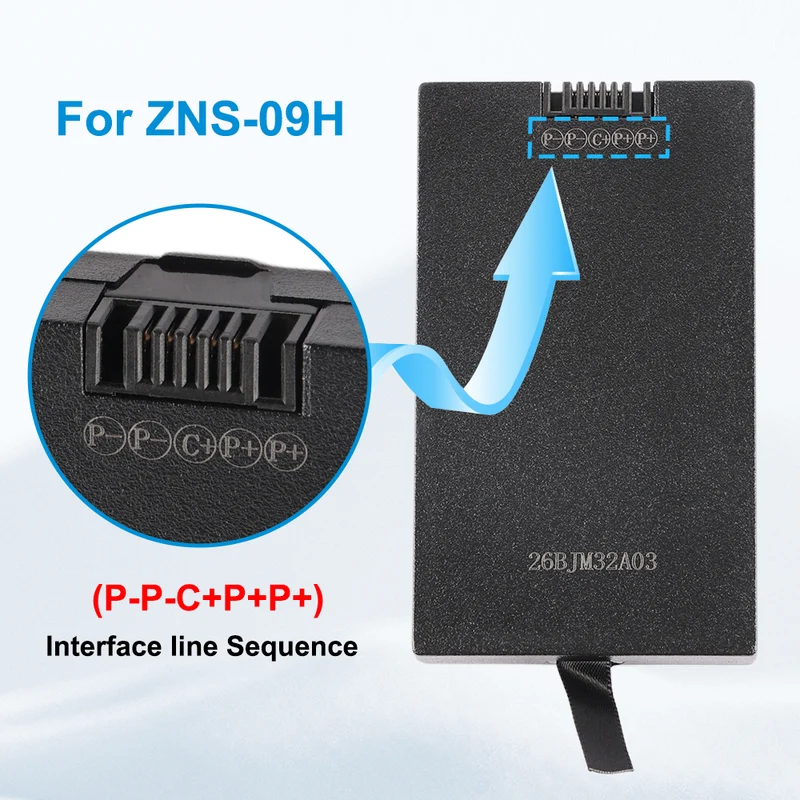 ZNS-09H 5000mAh Replacement Battery For Smart Door Lock
