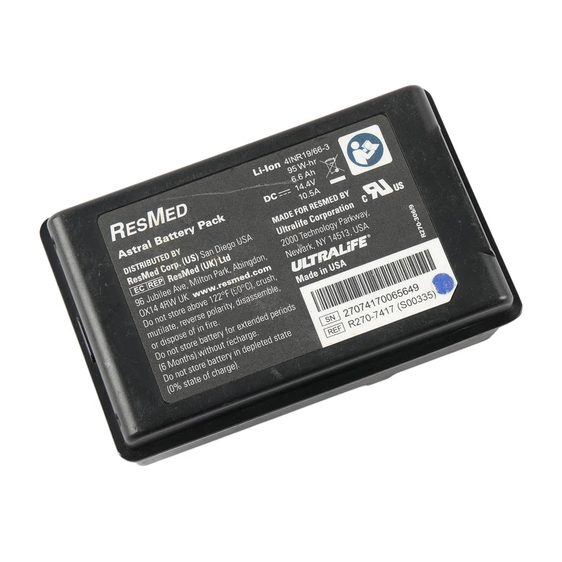 R270-7417 Replacement Battery For Resmed ASTRAL 150