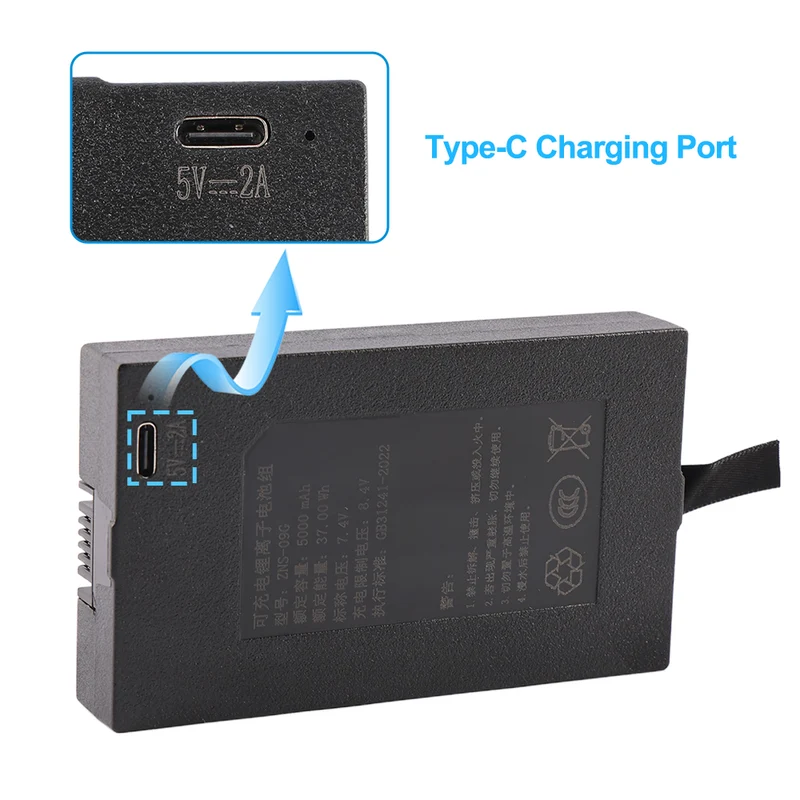 ZNS-09G Replacement Battery For Smart Door Lock