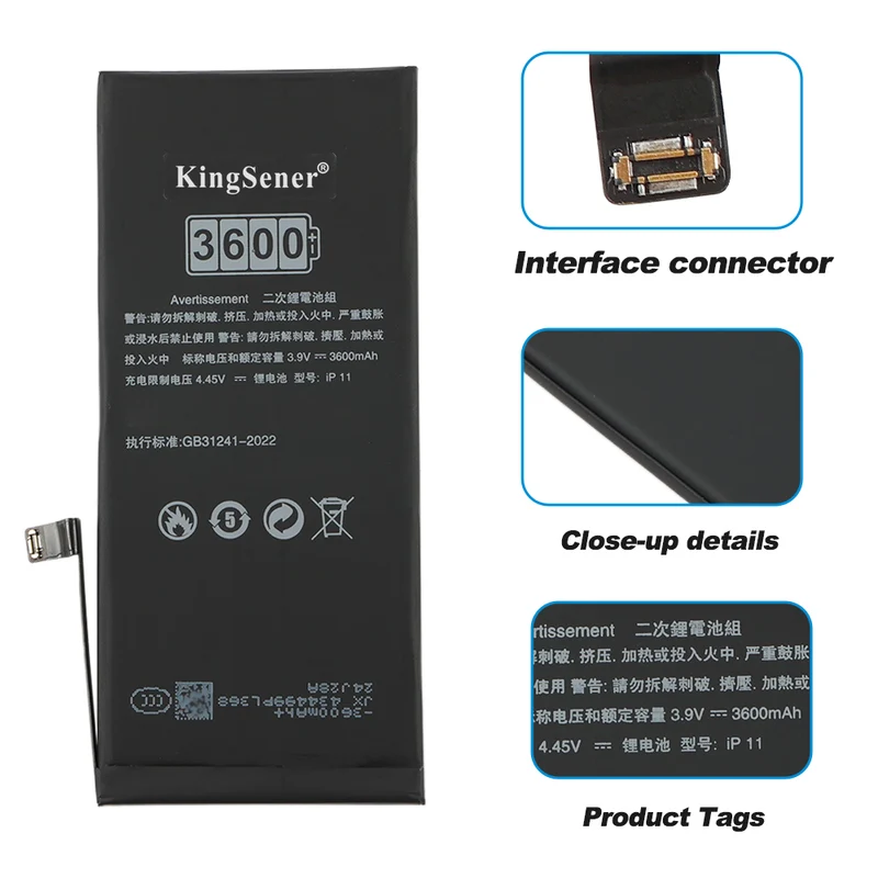 A2024 616-0805 Battery Replacement For Apple iphone 11