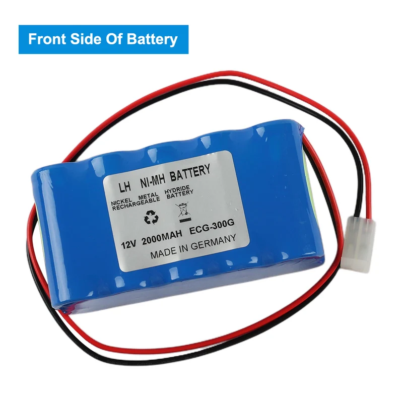 Replacement Battery For Biocare ECG-300G ECG-101A ECG-101G ECG Battery