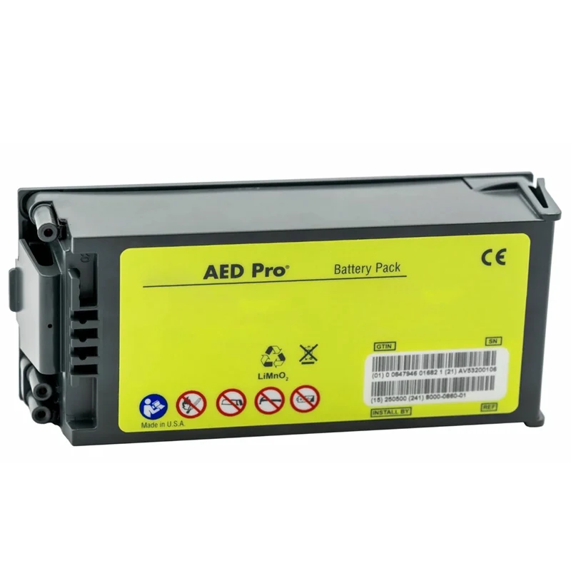 8000-0860-01 Replacement Battery For ZOLL-AED Pro Non-Rechargeable Lithium Battery Pack