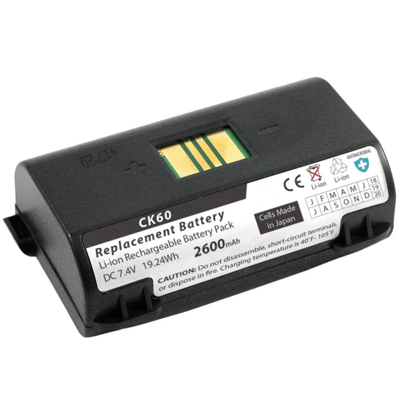 Replacement Battery For Intermec Norand CK60 CK61 Barcode Scanners