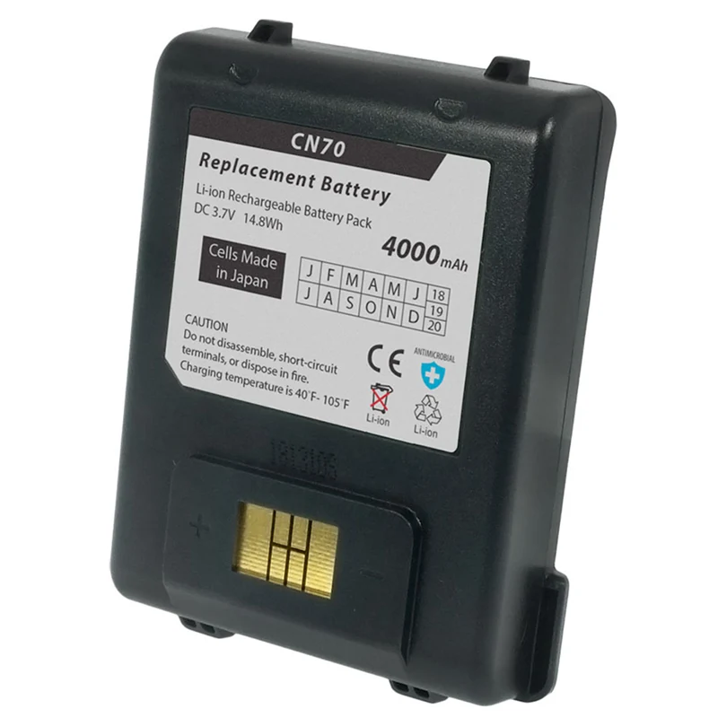 Replacement Battery for the Intermec/Norand CN70 and CN70e Barcode Scanners