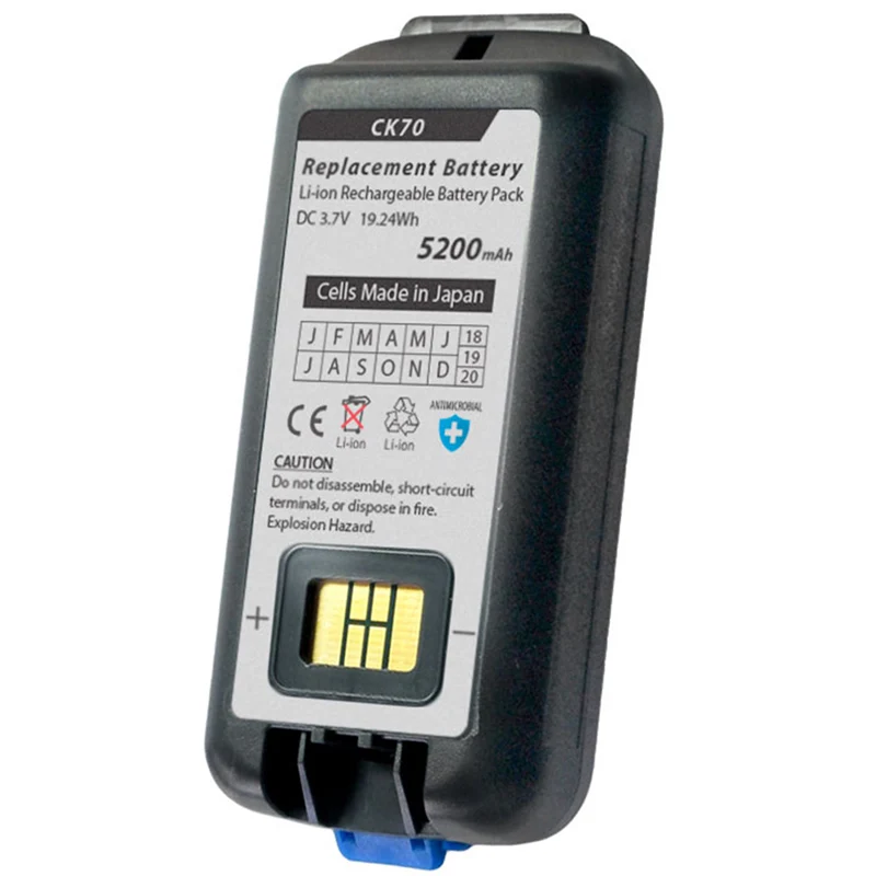 Replacement Battery for the Intermec/Norand CK70 and CK71 Barcode Scanner Extended Capacity