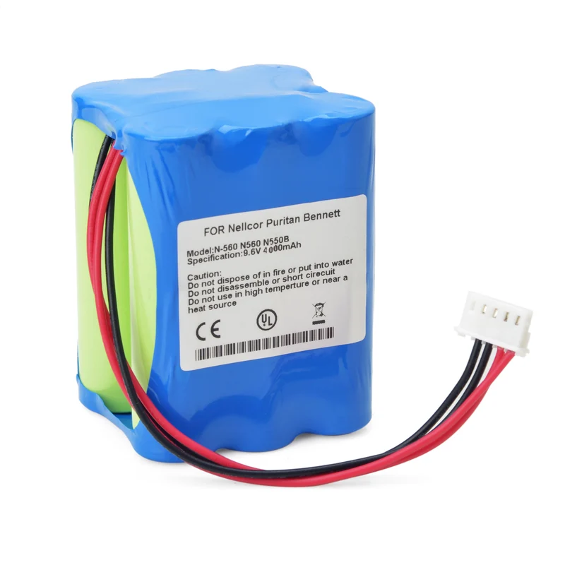 Replacement Battery For Nellcor Puritan Bennett Inc N560 N550B N-550