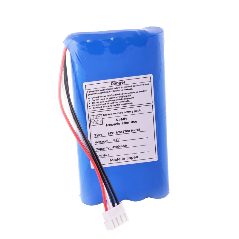 8PH-4/3A3700-H-J18 Replacement Battery For Fukuda FX-7000 FX-7100