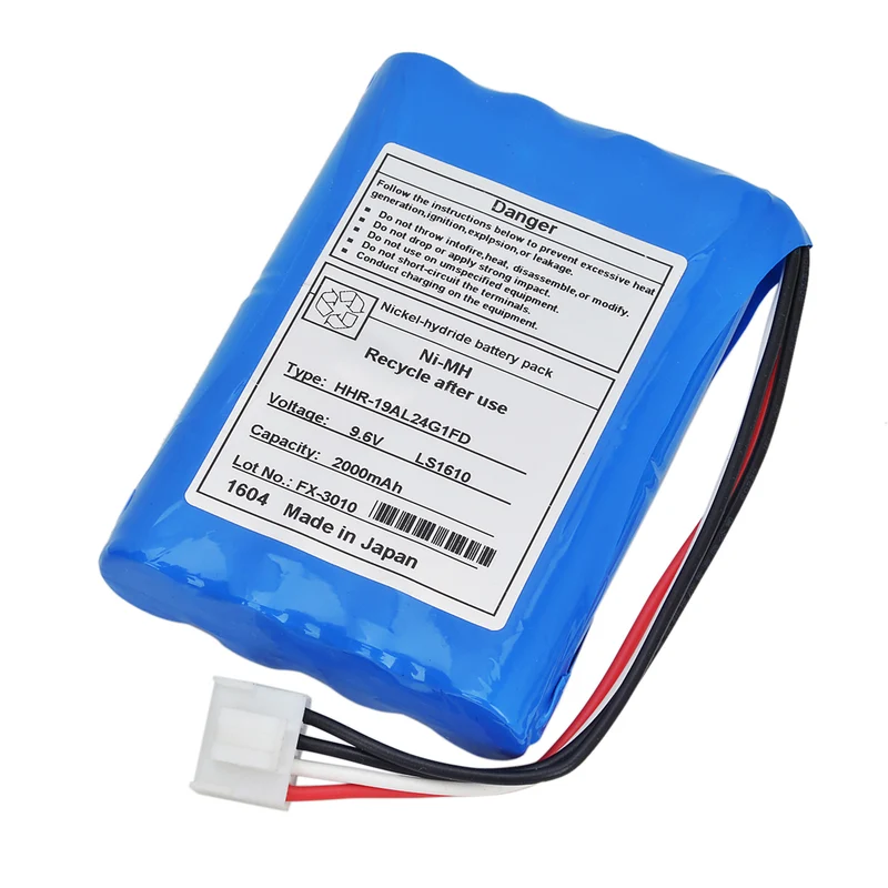 FCP-3610 Replacement Battery For Fukuda FX-3010 HHR-19AL24G1FD LS1610