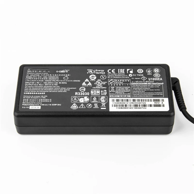 ADL 135NDC3A Power Adapter Replacement For Lenovo Y7000