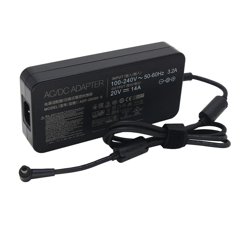 Power Adapter Replacement For ASUS ADP-280BB B 280W 6.0*3.7mm
