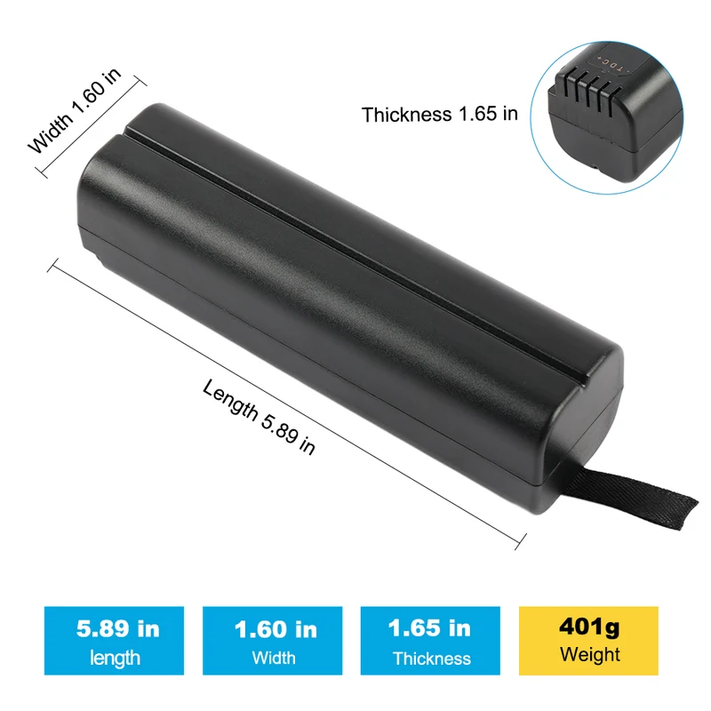 Battery for EXFO FTB-150 FTB-200 Replace L08D185A XW-EX002 XW-EX0 Brand New