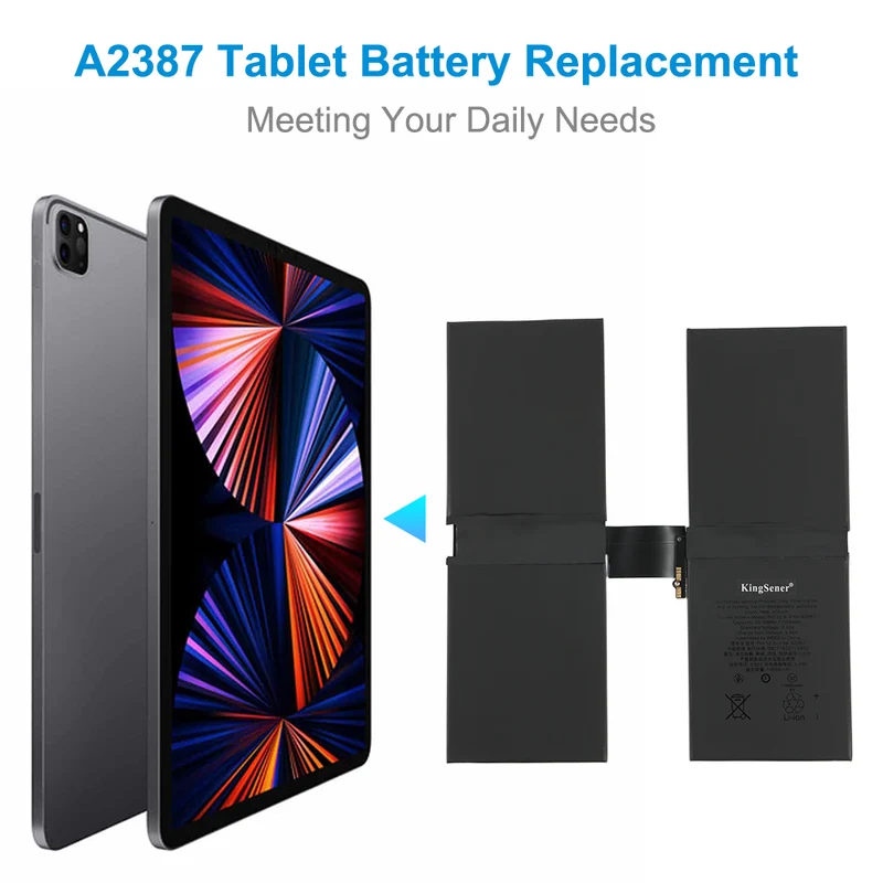 A2387 Replacement Battery For iPad Pro 5th Gen 12.9 2021