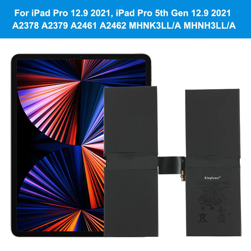 A2387 Replacement Battery For iPad Pro 5th Gen 12.9 2021