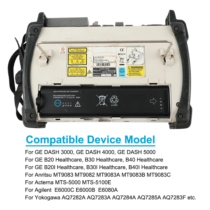 SM201-6 Ventilator Battery Parts For GE DASH 3000 4000 5000 SM 201-6 FTB-100 FTB-300 | US Stock