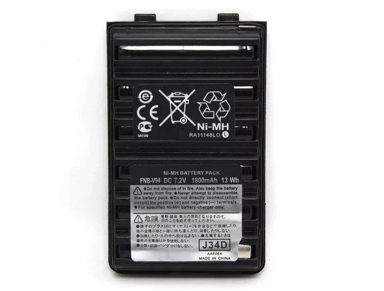 FNB-V94 Walkie Talkie Battery For Vertex VX168 VX160 VX418 FT-60R FT270R