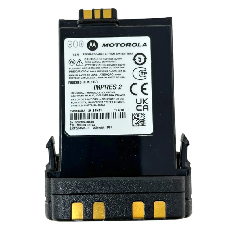 PMNN4485A Replacement Battery For Motorola Radios APX 6000XE 7000XE