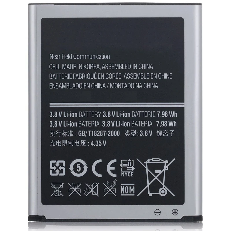 EB-L1G6LLU Replacement Battery For Samsung Galaxy SIII S3 i9300 T999 i747 L710