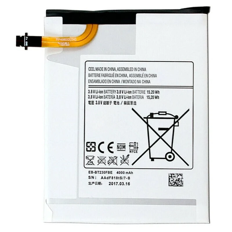 EB-BT230FBE Replacement Battery For Samsung Galaxy Tab 4 7.0 Inch (T230)