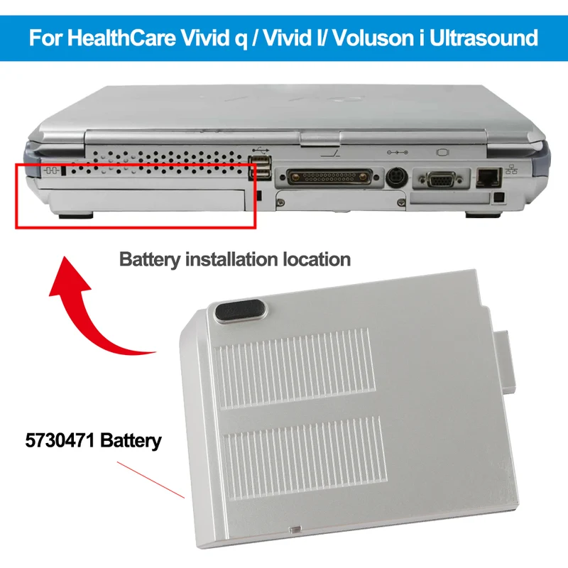 KTI302054 Replacement Battery For GE VIVID Q/VIVID I Color ultrasound battery