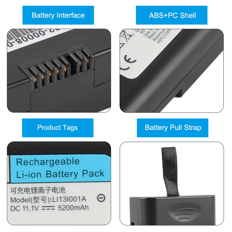 LI13I001A Replacement Battery For MINDRAY ECG Monitor IPM8 IPM10 IPM12