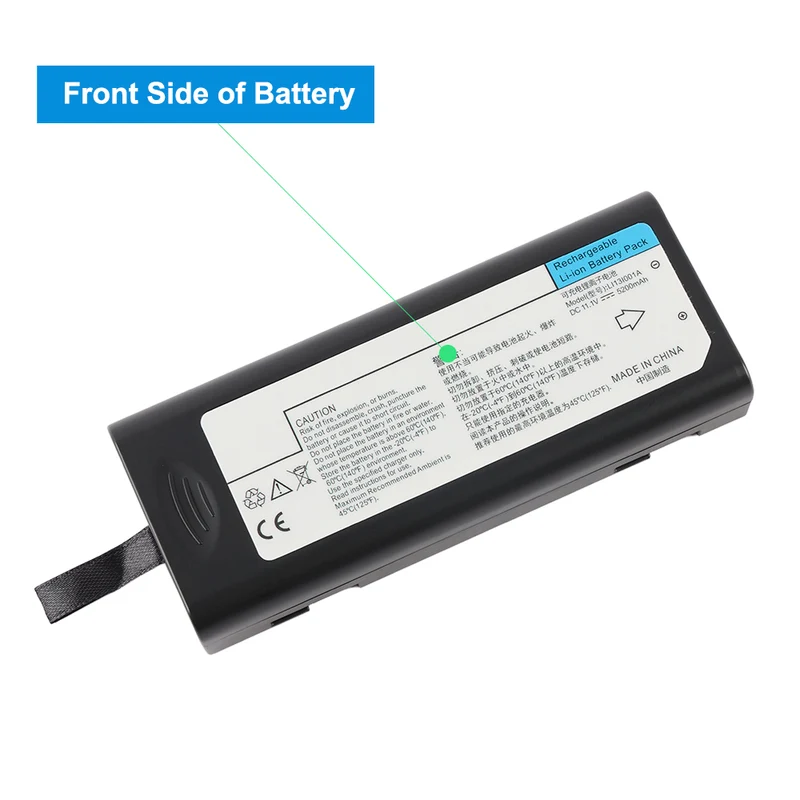 LI13I001A Replacement Battery For MINDRAY ECG Monitor IPM8 IPM10 IPM12