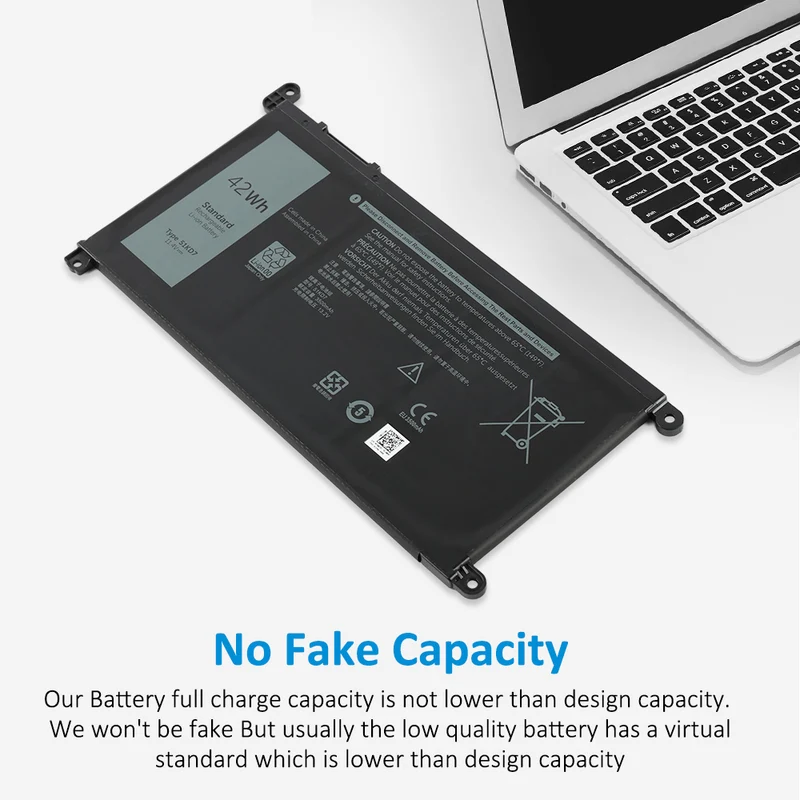 51KD7 Replacement Battery For Dell Chromebook 11 3100 3180 3189 5190