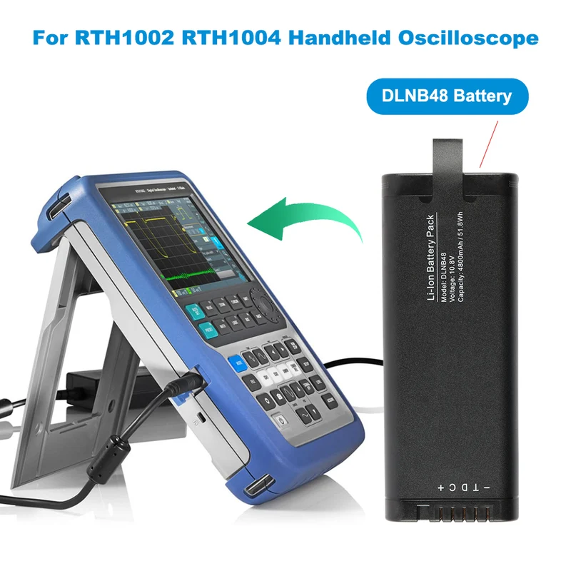 DLNB48 Li-lon Handheld Oscilloscope Battery For Rohde & Schwarz RTH1002 RTH1004