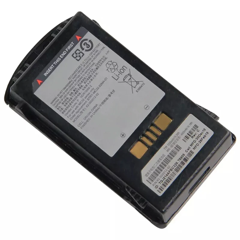 82-000012-02 Barcode Scanner Battery For Zebra/Symbol MC32 Series MC32N0 Mobile Computer