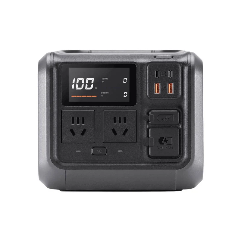 DJI Power 500 Portable Power Station 1000W Output Solar Charging Compatible