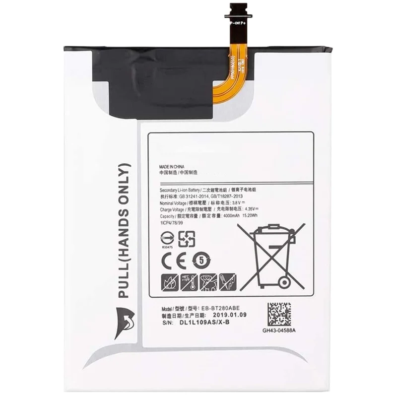 EB-BT280ABE Replacement Battery For Samsung Galaxy Tab A 7.0 2016 LTE SM-T280