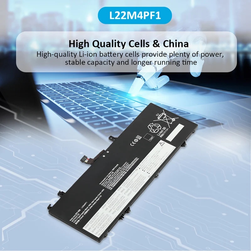 L22C4PF1 Replacement Battery For Lenovo Yoga Slim 6-14APU8