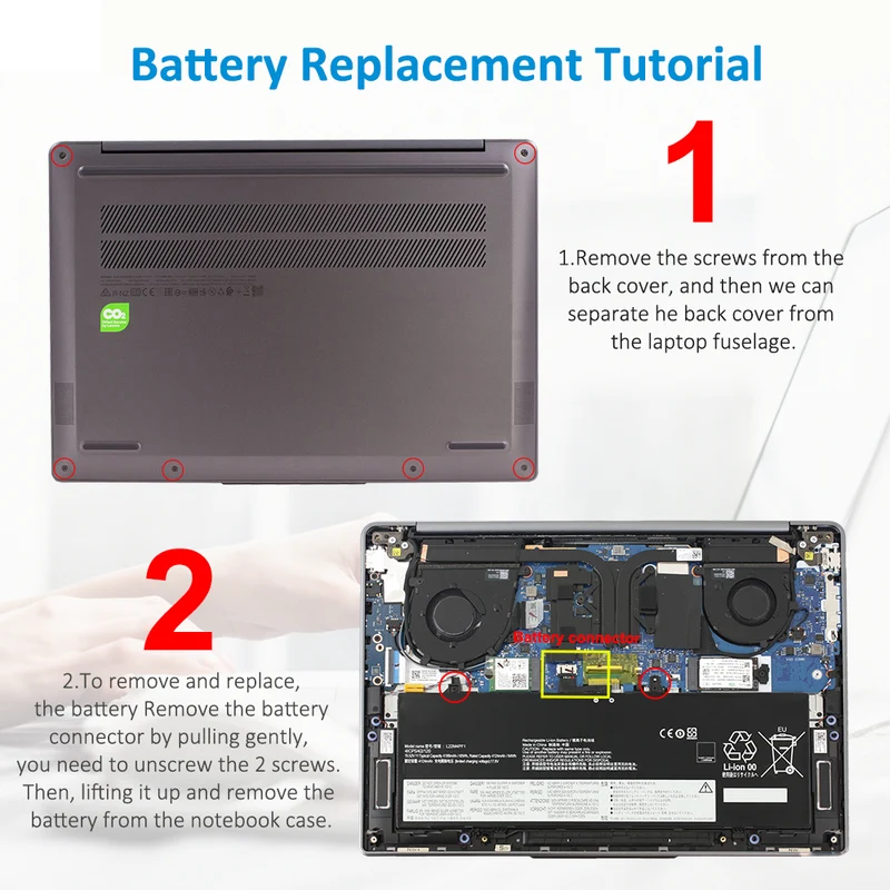 L22C4PF1 Replacement Battery For Lenovo Yoga Slim 6-14APU8