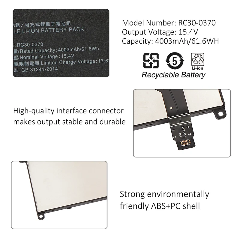 RC30-0370 Battery for Razer Blade 14 2021 2022 Laptop