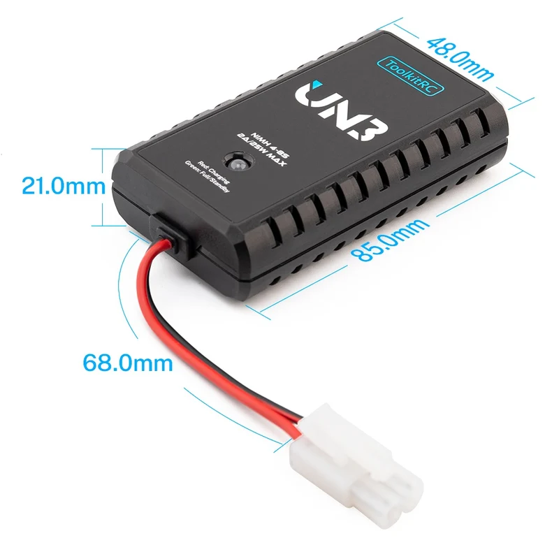 ToolkitRC Chargeur U3 NIMH 4-8 Cellules 2A USB-C TK13500
