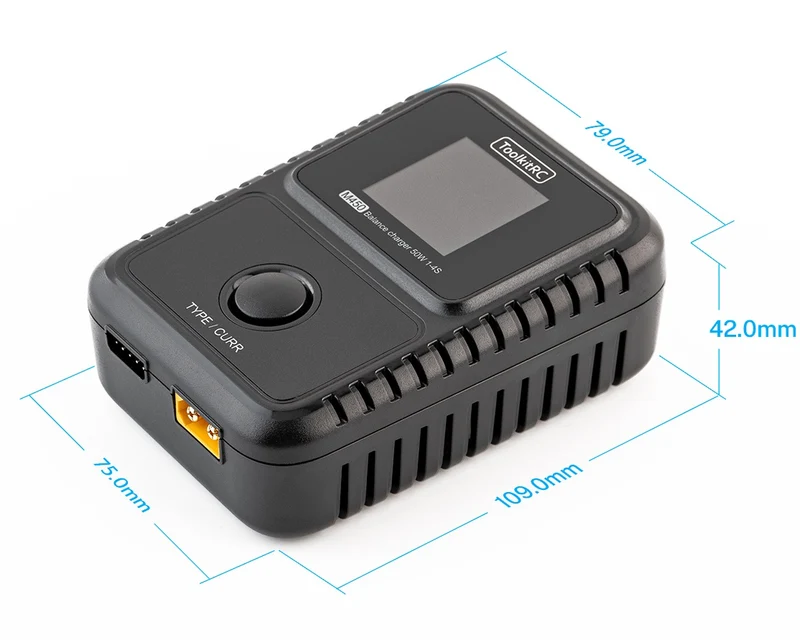 ToolkitRC Chargeur M450 2-4S 5A 50W AC TK13300