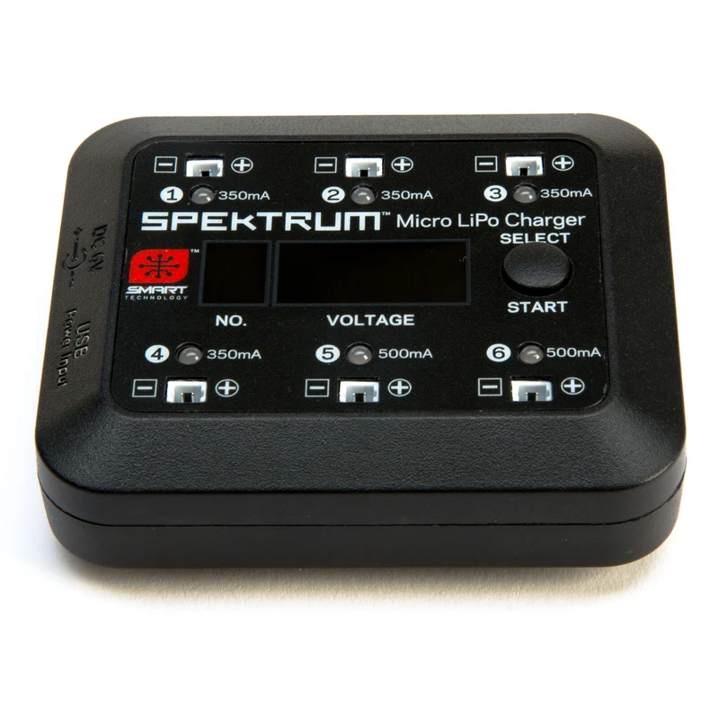 Spektrum Chargeur Smart S63 Micro 6 Port DC USB Lipo 1S SPMXC1060