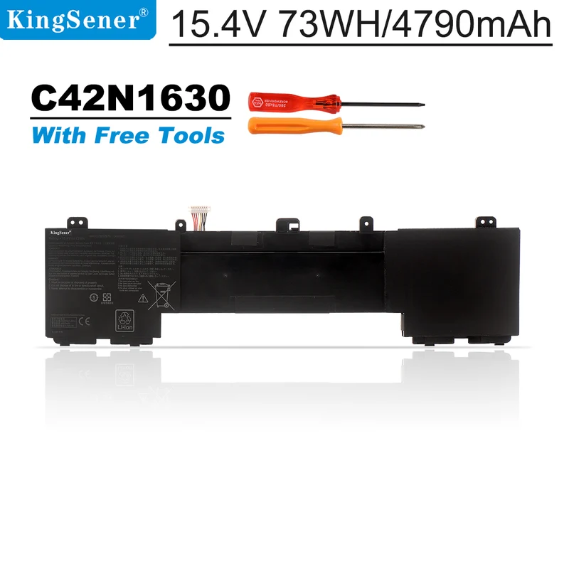 C42N1630 Replacement Battery For Asus Zenbook Pro UX550VE UX550VE-1A UX550VE-BN013T XH71 Series