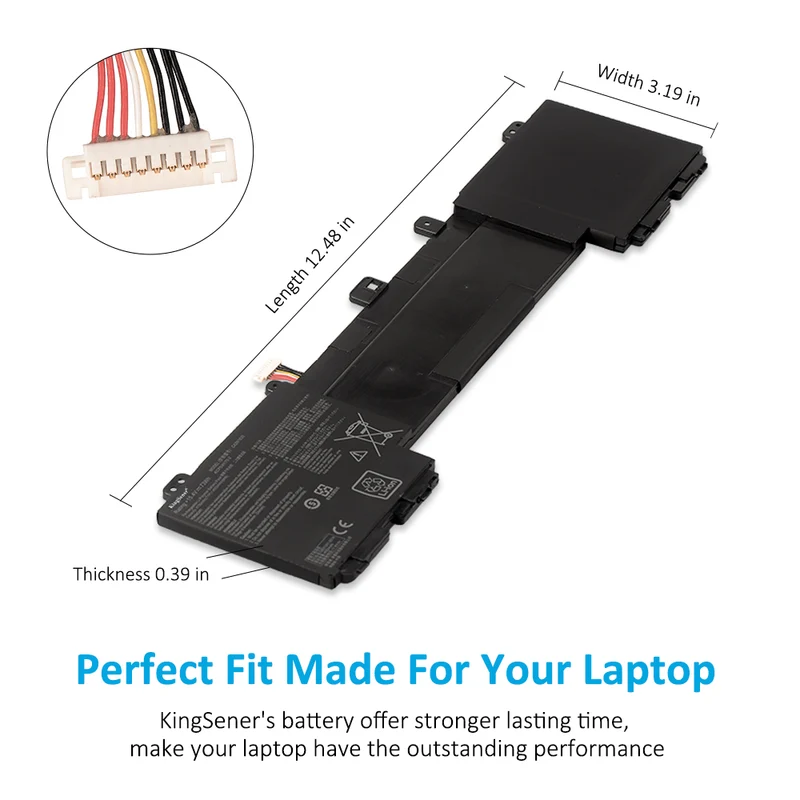 C42N1630 Replacement Battery For Asus Zenbook Pro UX550VE UX550VE-1A UX550VE-BN013T XH71 Series