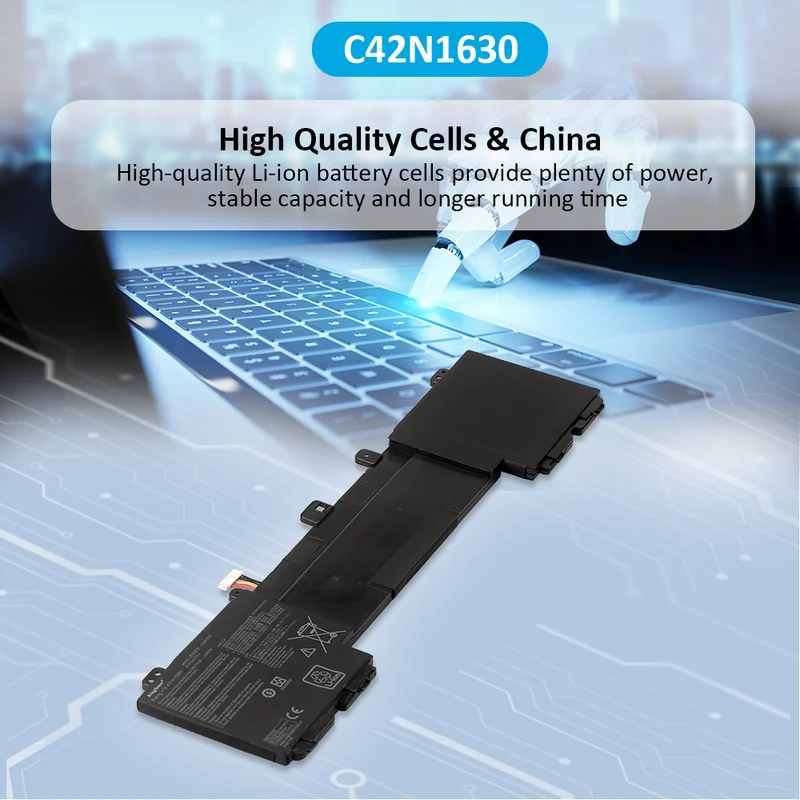 C42N1630 Replacement Battery For Asus Zenbook Pro UX550VE UX550VE-1A UX550VE-BN013T XH71 Series
