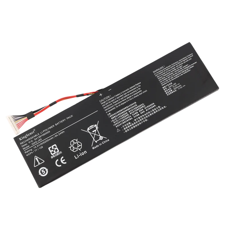 GAG-J40 Replacement Battery For Gigabyte Aorus Gaming Series X7 Dt V6