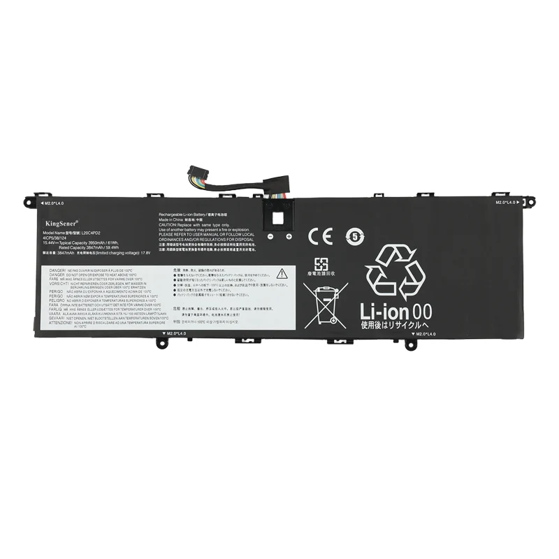 L20C4PD2 Replacement battery For Lenovo ThinkBook 14p G2 ACH