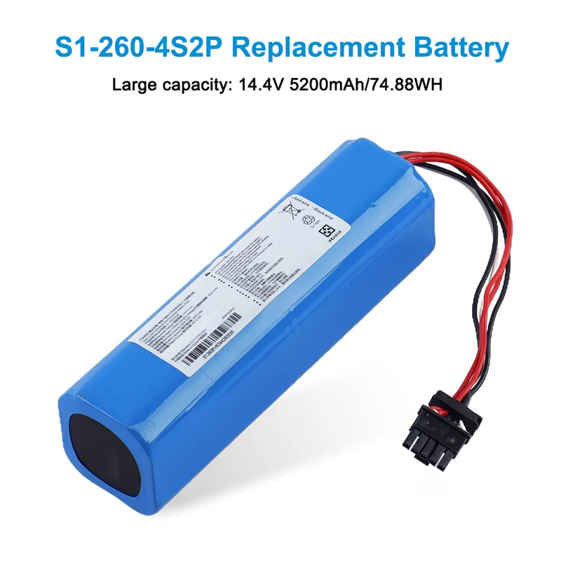 S1-260-4S2P Robot Sweeper Battery for Xiaomi Mijia 2 Pro MJSTS1 MJST1S MJSTS MJSTP
